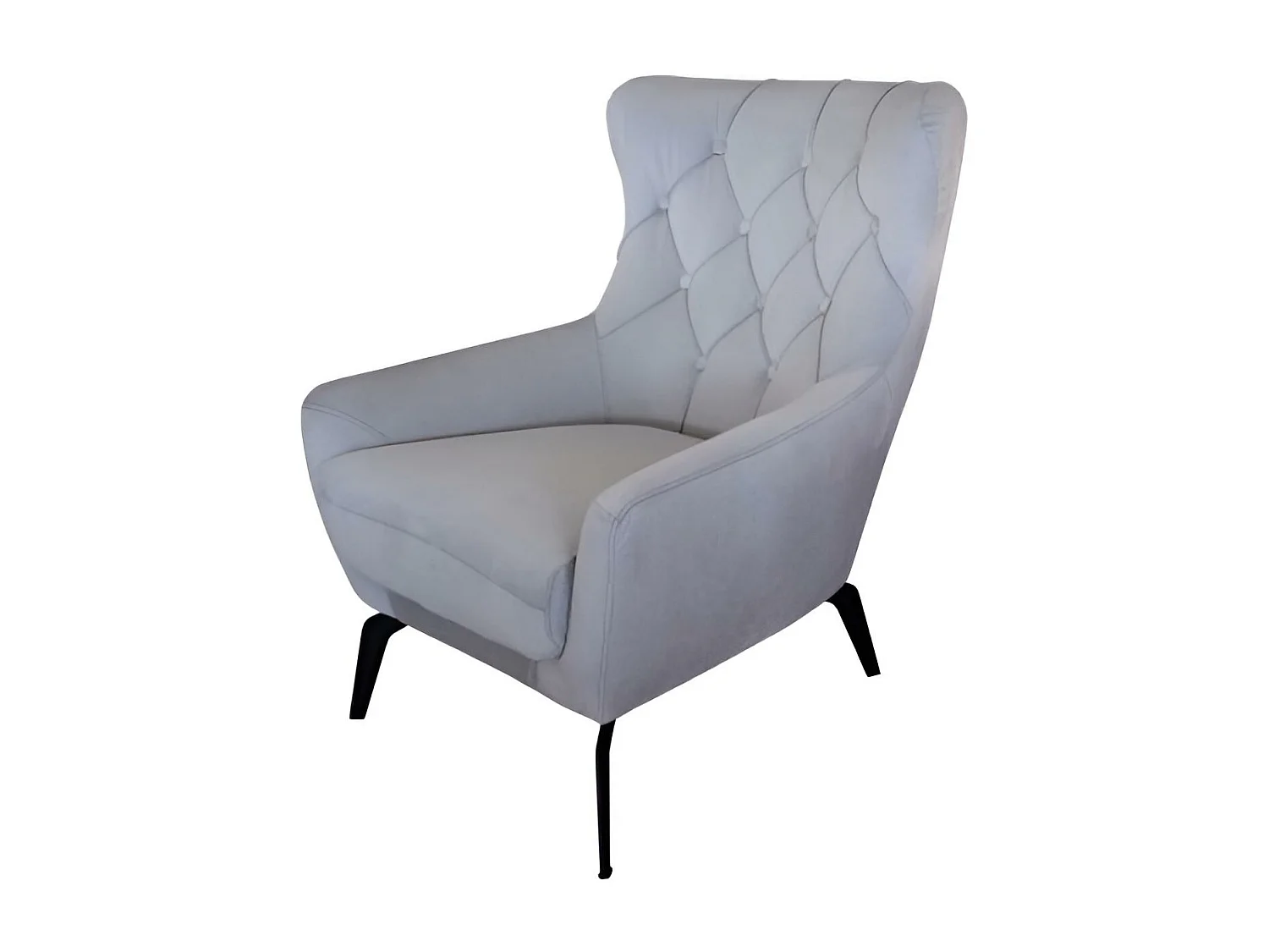 Set divano Ritz (3+3+1)/Tessuto/Grigio