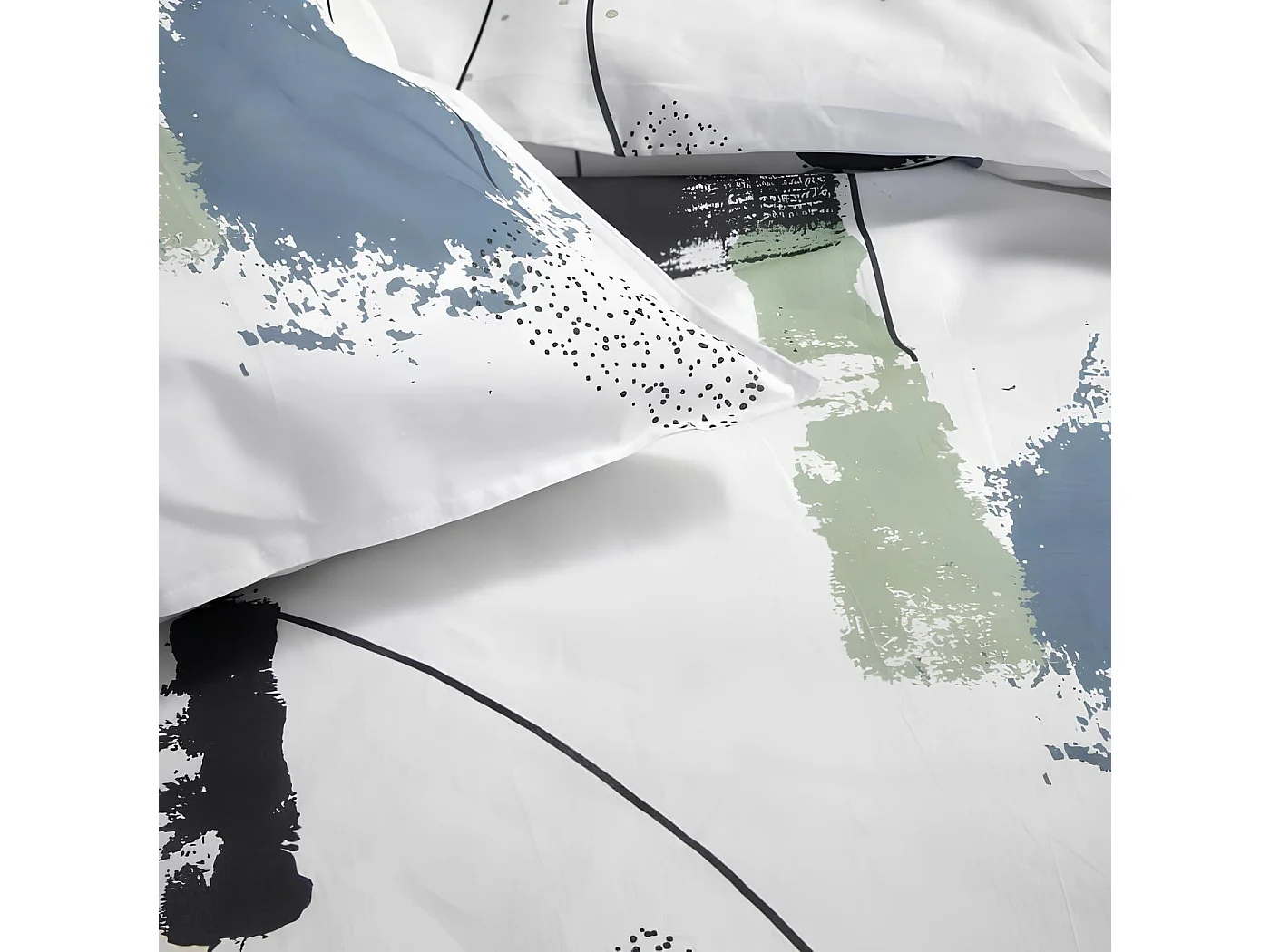 Parure de lit imprimée en coton 220x240 cm, Sunshine