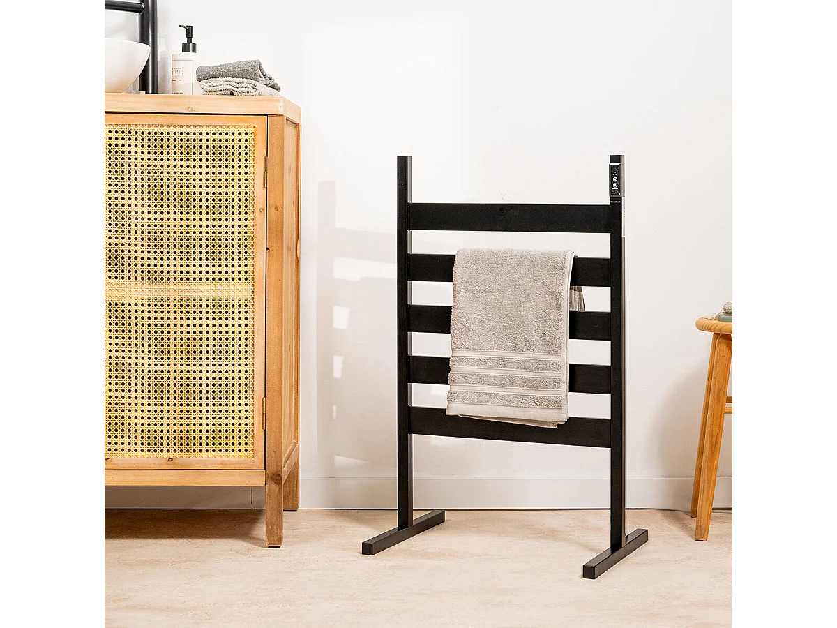 Porte-serviettes électrique pour mur ou sol Towarck InnovaGoods 5 Barres