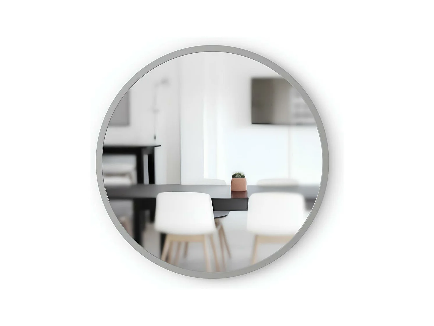 Miroir mural rond HUB umbra