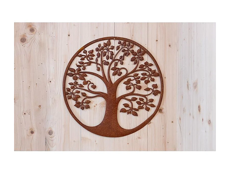Décoration murale "Arbre de Vie" en métal