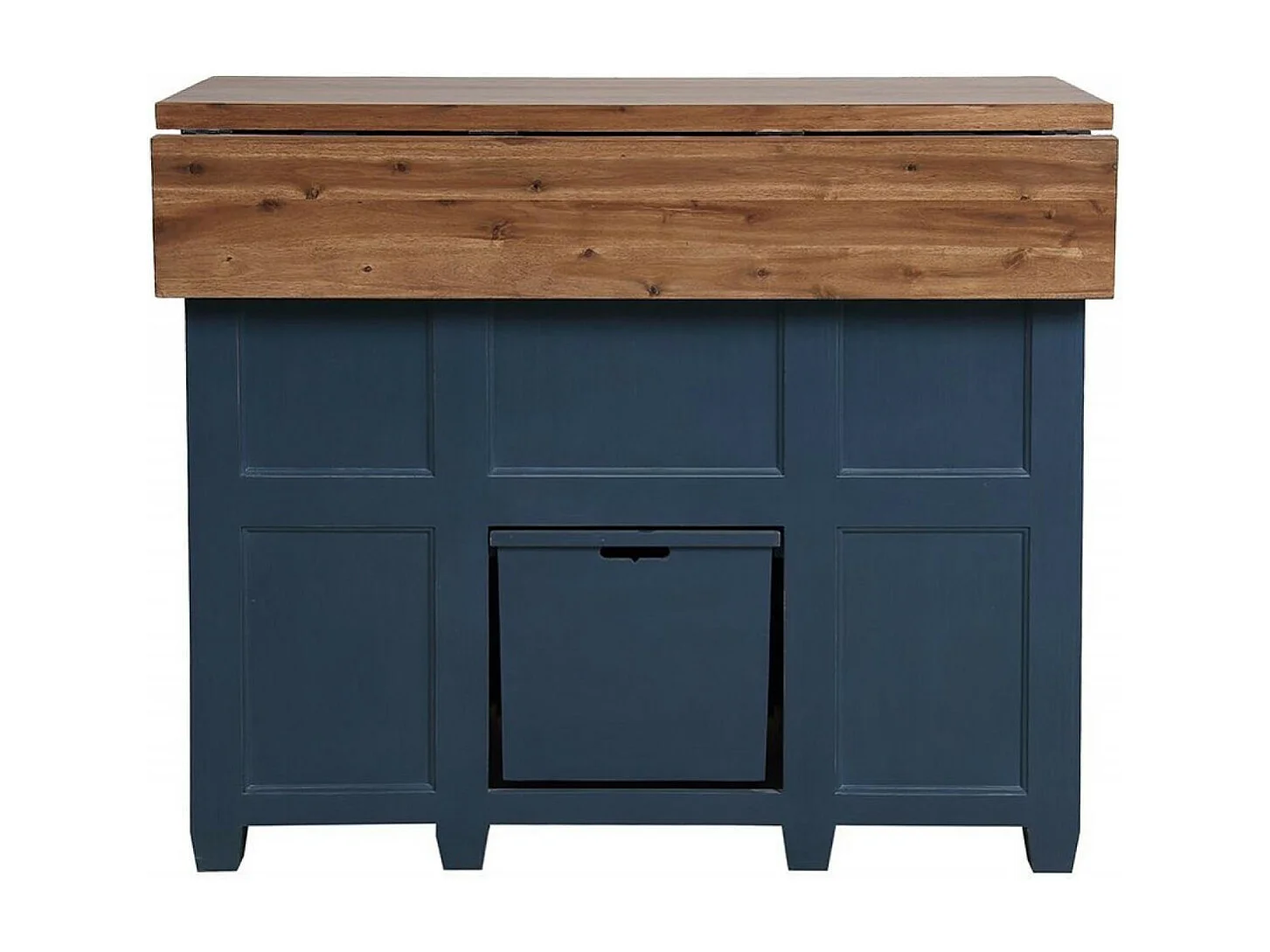 Comptoir bar Bois Bleu - Brocante Interior's