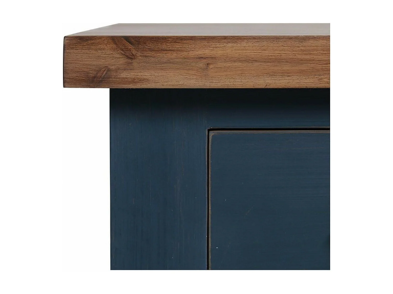 Comptoir bar Bois Bleu - Brocante Interior's