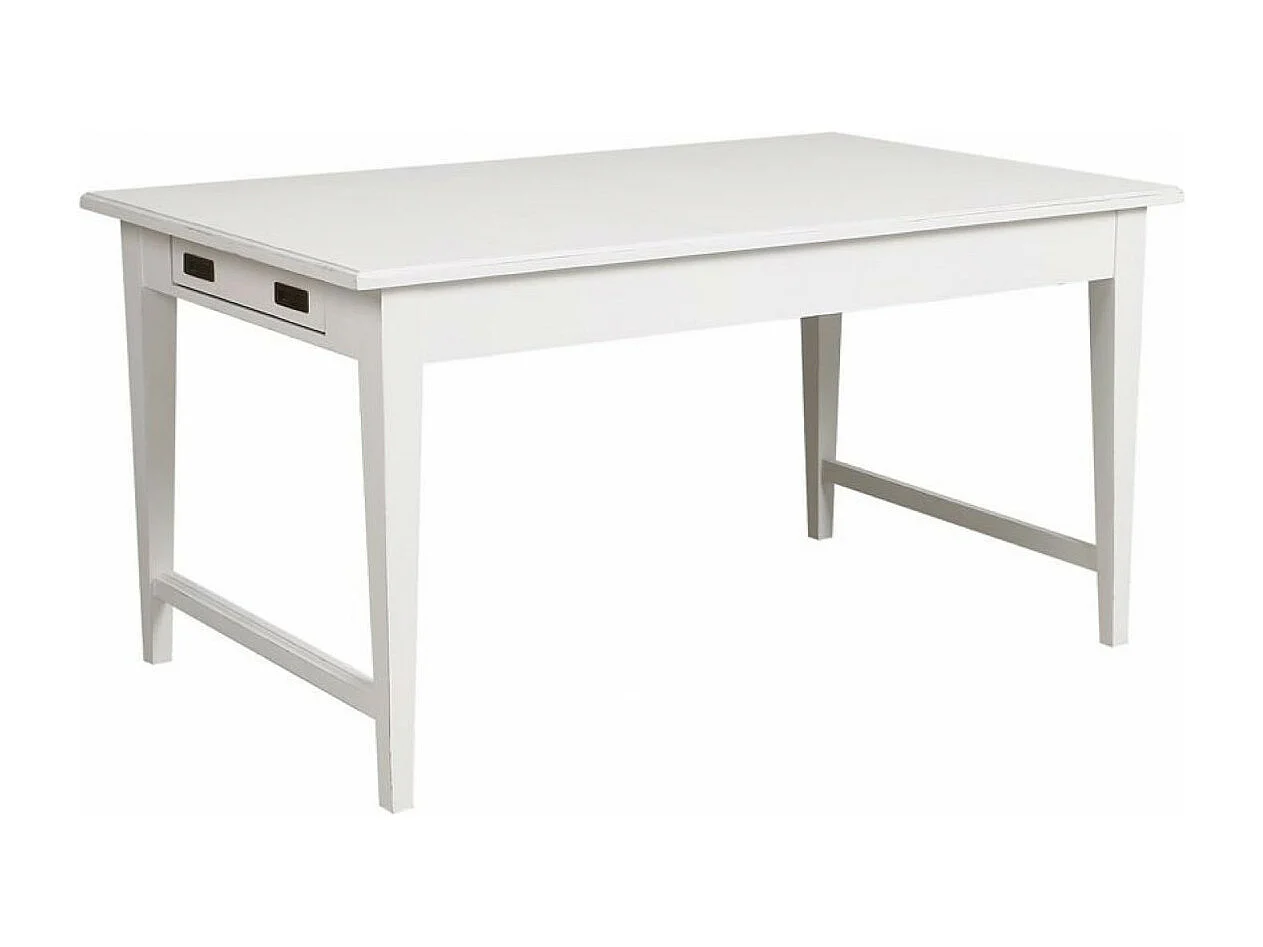 Table rectangulaire Bois Blanc - Rhode Island Interior's