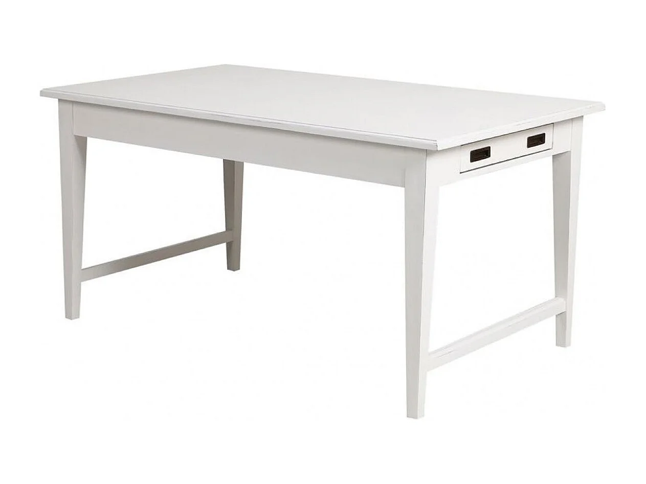 Table rectangulaire Bois Blanc - Rhode Island Interior's