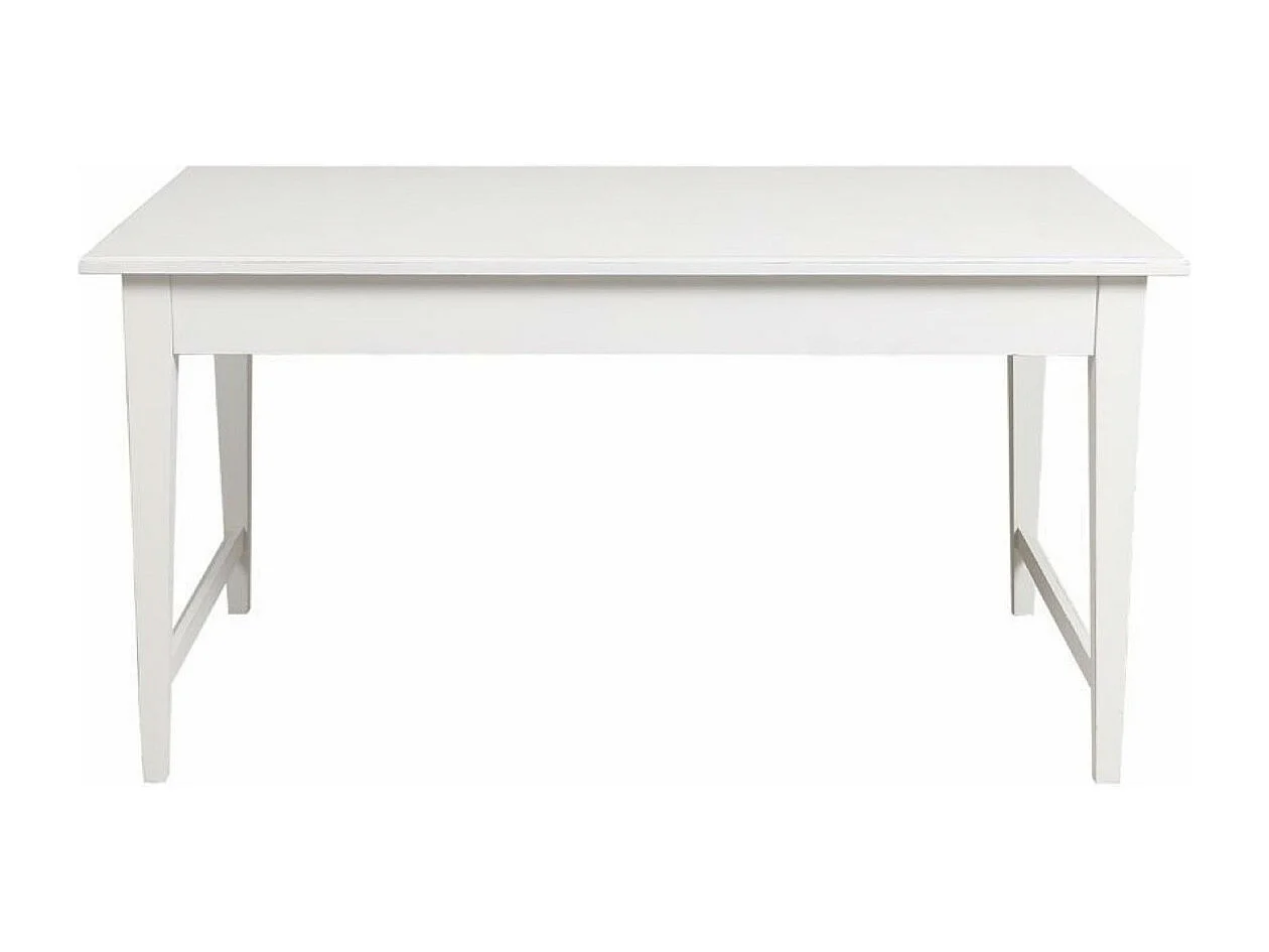 Table rectangulaire Bois Blanc - Rhode Island Interior's