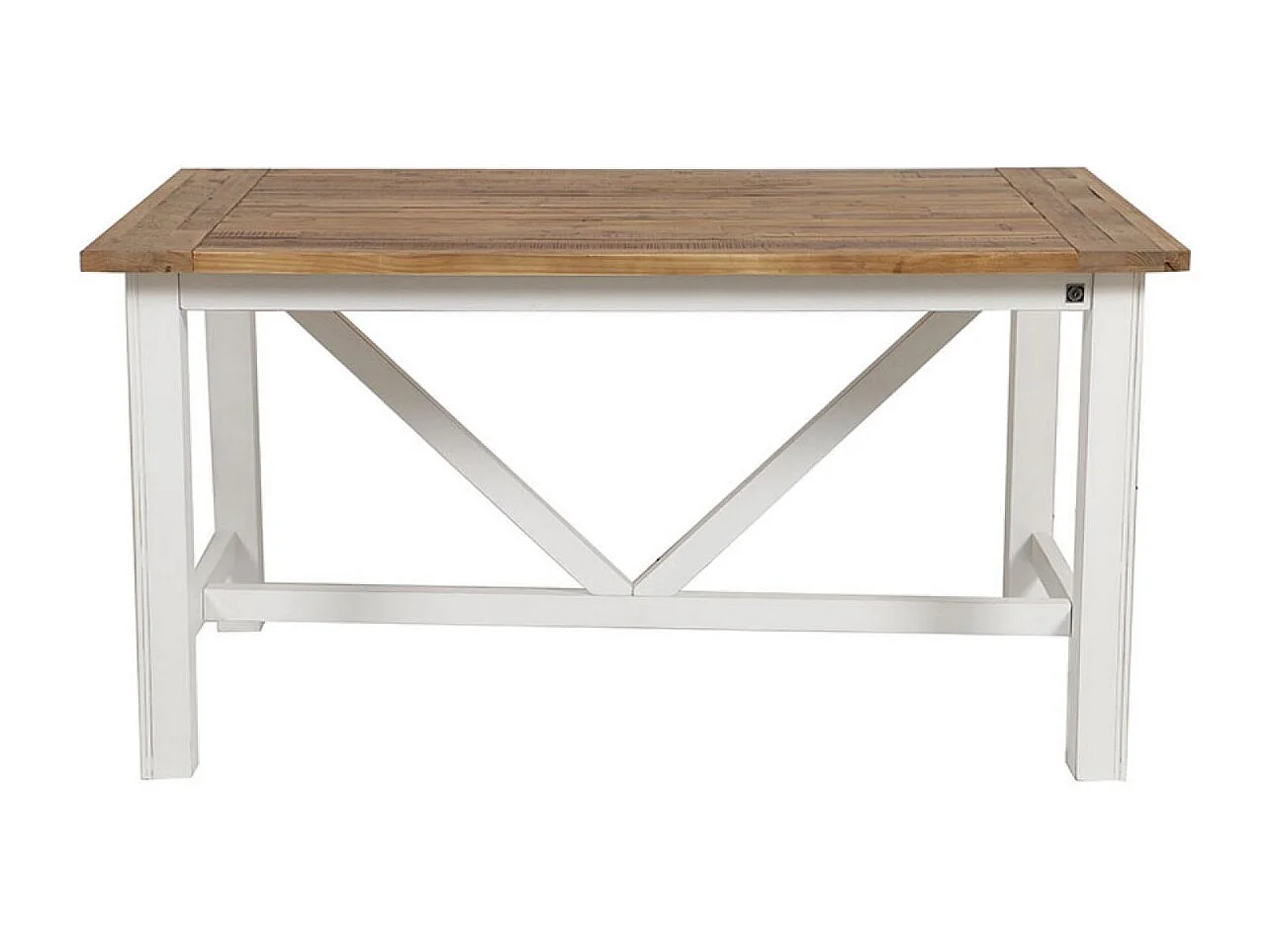 Table rectangulaire Bois Blanc - Rivages Interior's