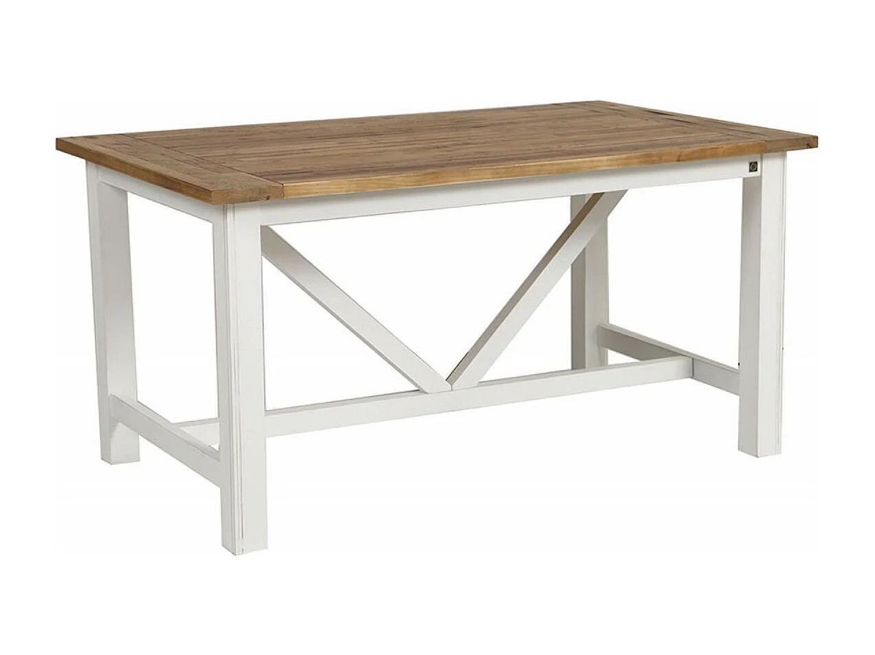 Table rectangulaire Bois Blanc - Rivages Interior's