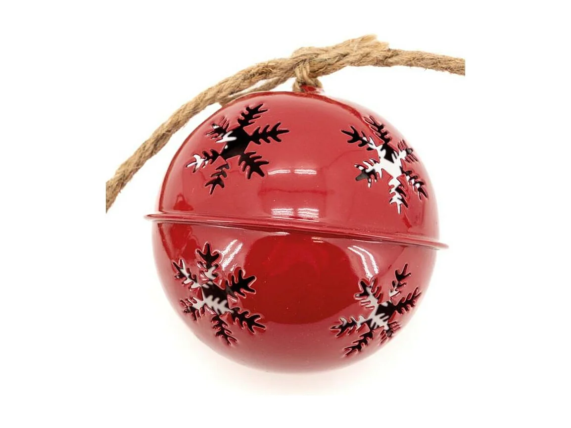 Guirlande 6 grelots en métal coloré