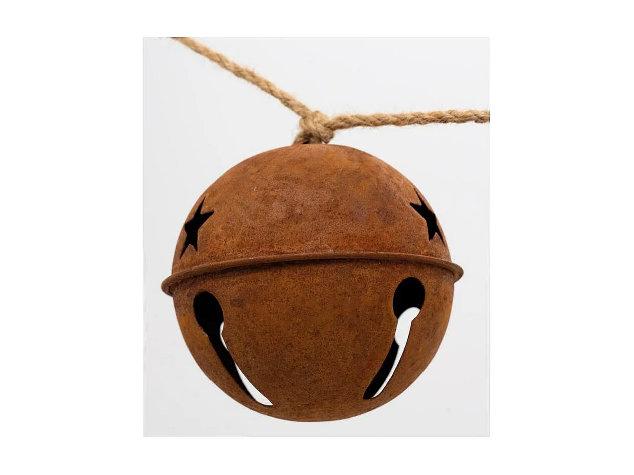 Guirlande 6 grelots en métal vieilli