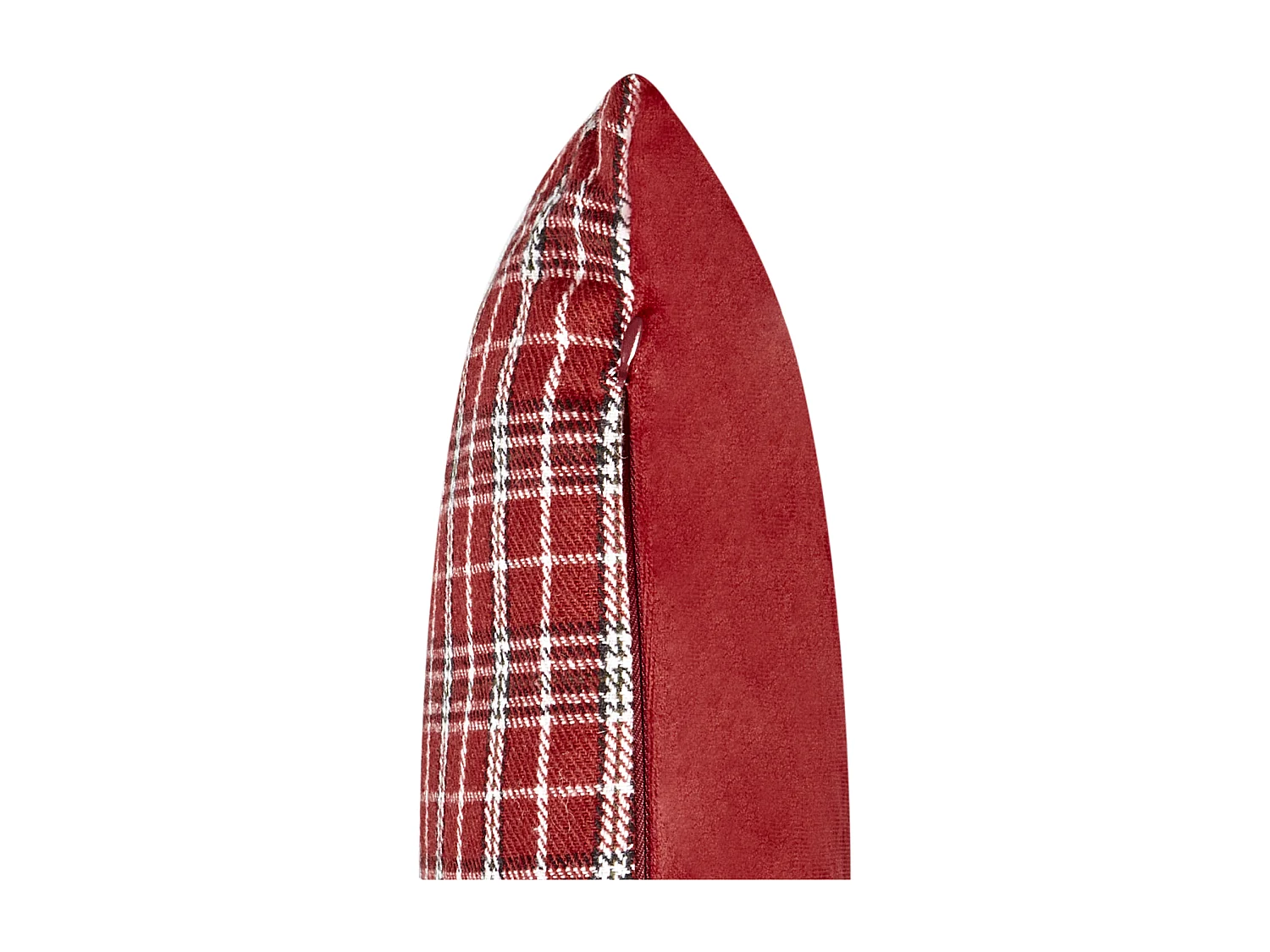 Lot de 2 coussins décoratifs MOCHI 30 x 50 cm Rouge Motif de Noël