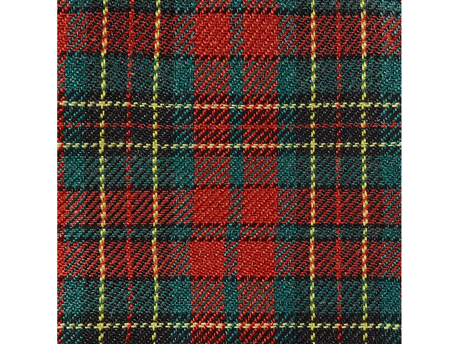 Sierkussen set van 2 groen/rood 35 x 30 cm TREAT