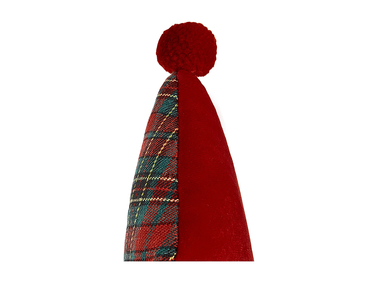 Sierkussen set van 2 groen/rood 35 x 30 cm TREAT