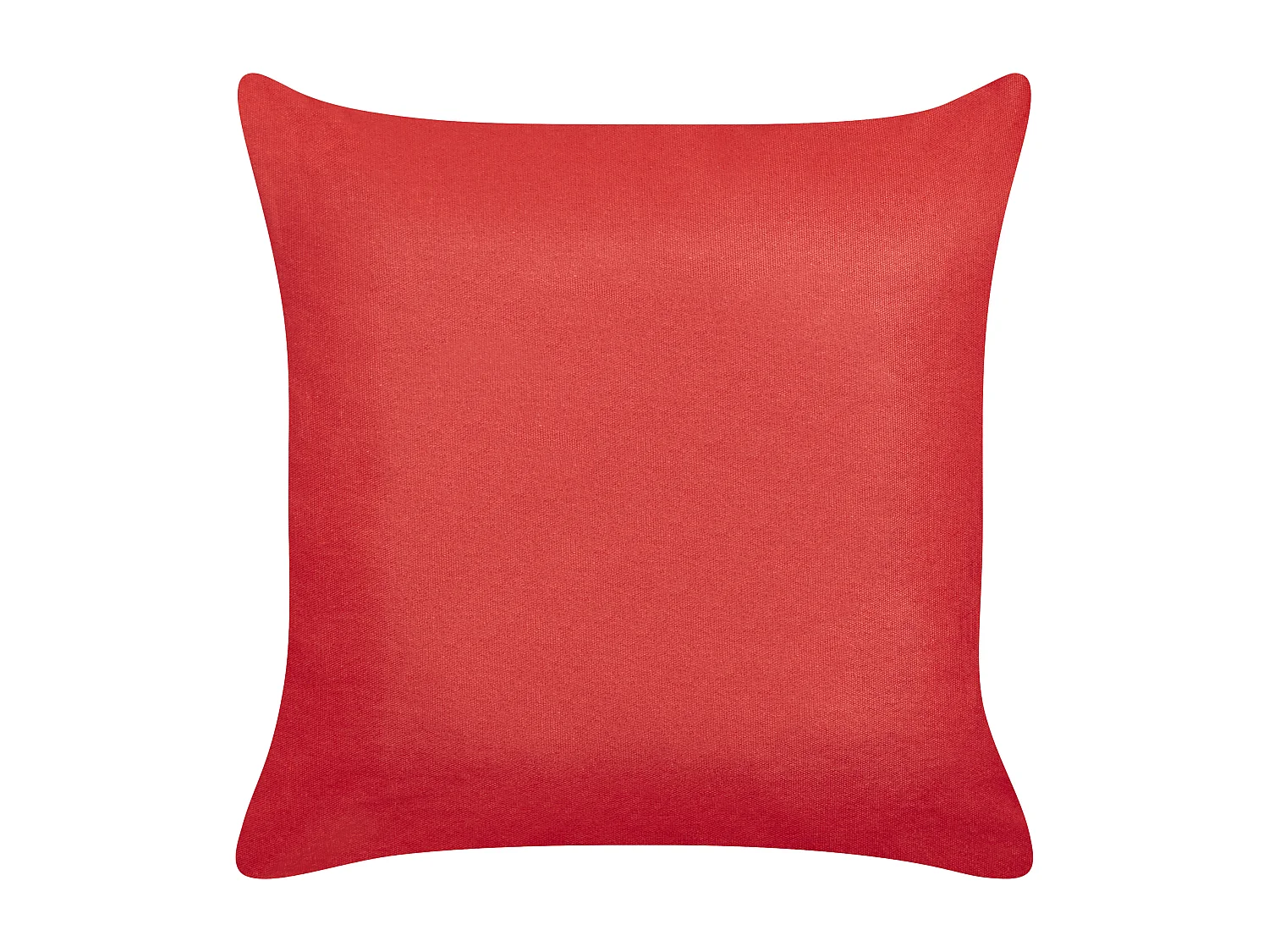 Dekokissen 2er Set GINGERBREAD Baumwolle 45 x 45 cm Rot Weihnachtsmotiv