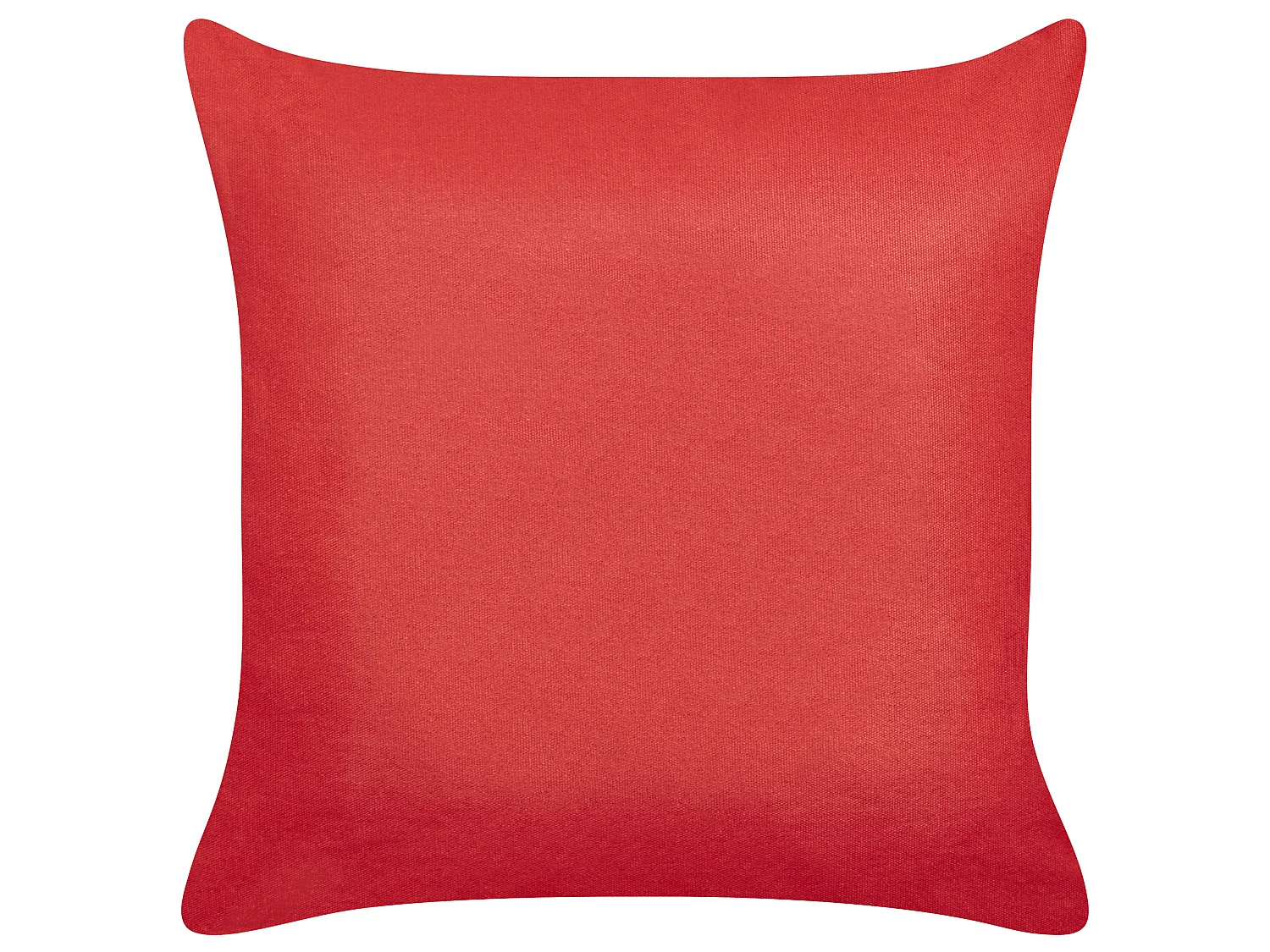 Set van 2 decoratieve kussens GINGERBREAD Katoen 45 x 45 cm Rood Kerst patroon