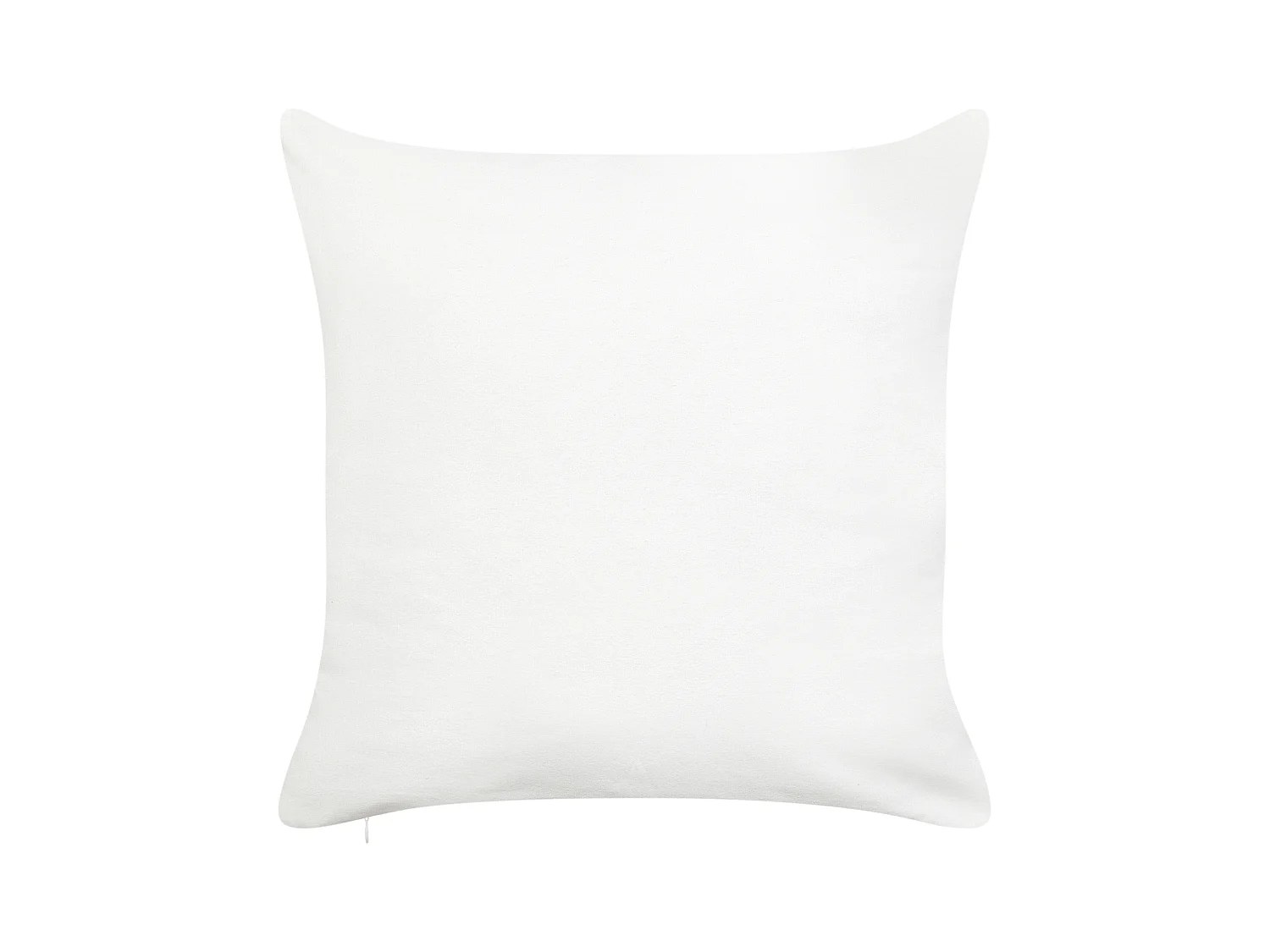 Dekokissen 2er Set PRETZEL Baumwolle 45 x 45 cm Weiss Weihnachtsmotiv