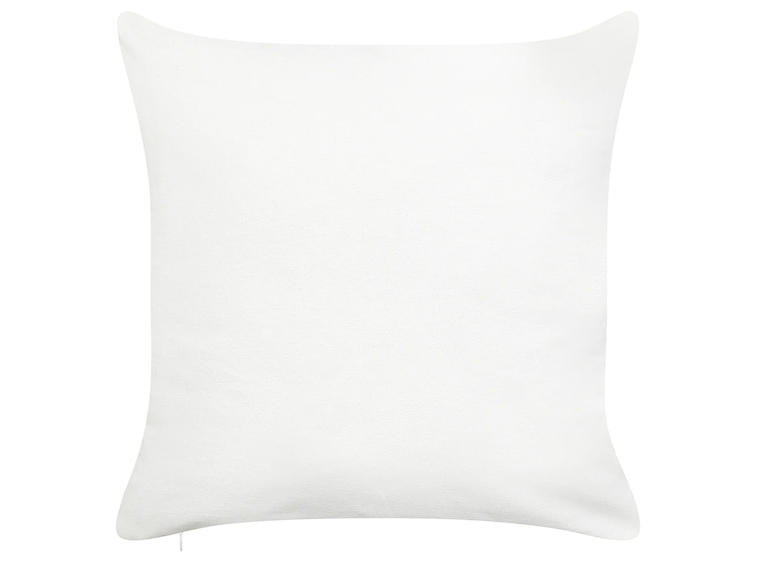 Lot de 2 coussins décoratifs PRETZEL Coton 45 x 45 cm Blanc Motif de Noël
