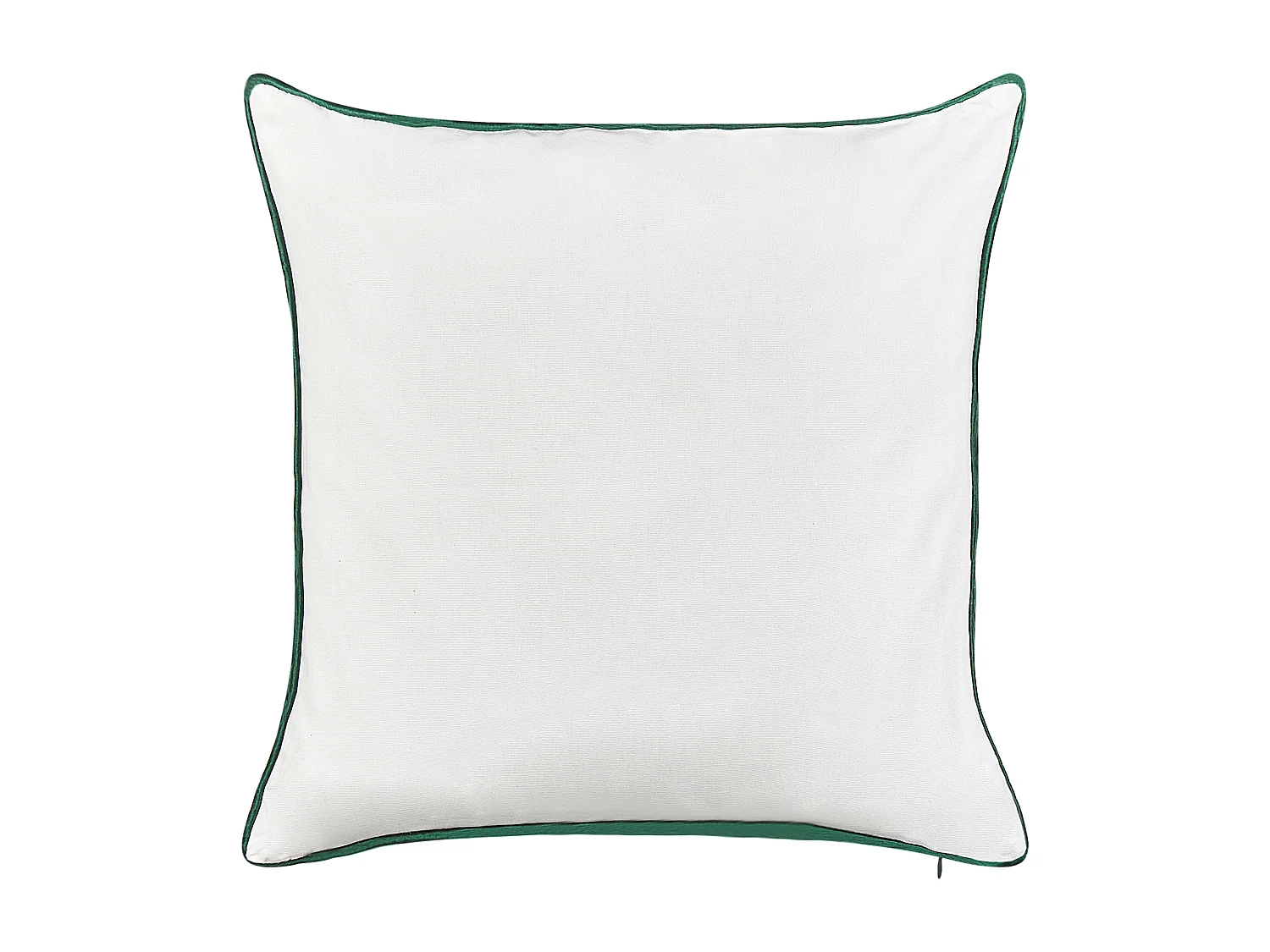 Lot de 2 coussins décoratifs JOYCANDY Coton 45 x 45 cm Blanc Motif de Noël