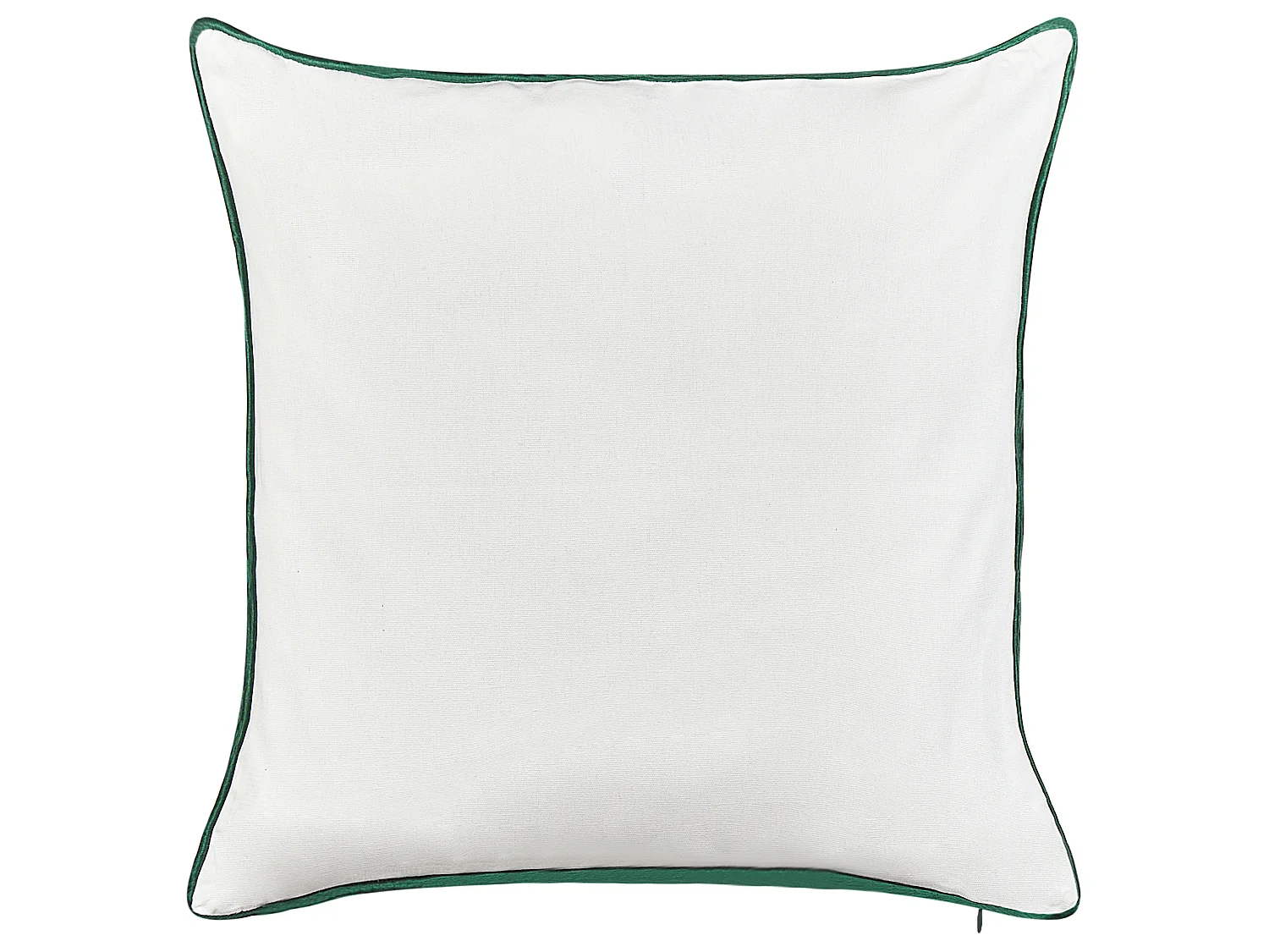 Lot de 2 coussins décoratifs JOYCANDY Coton 45 x 45 cm Blanc Motif de Noël