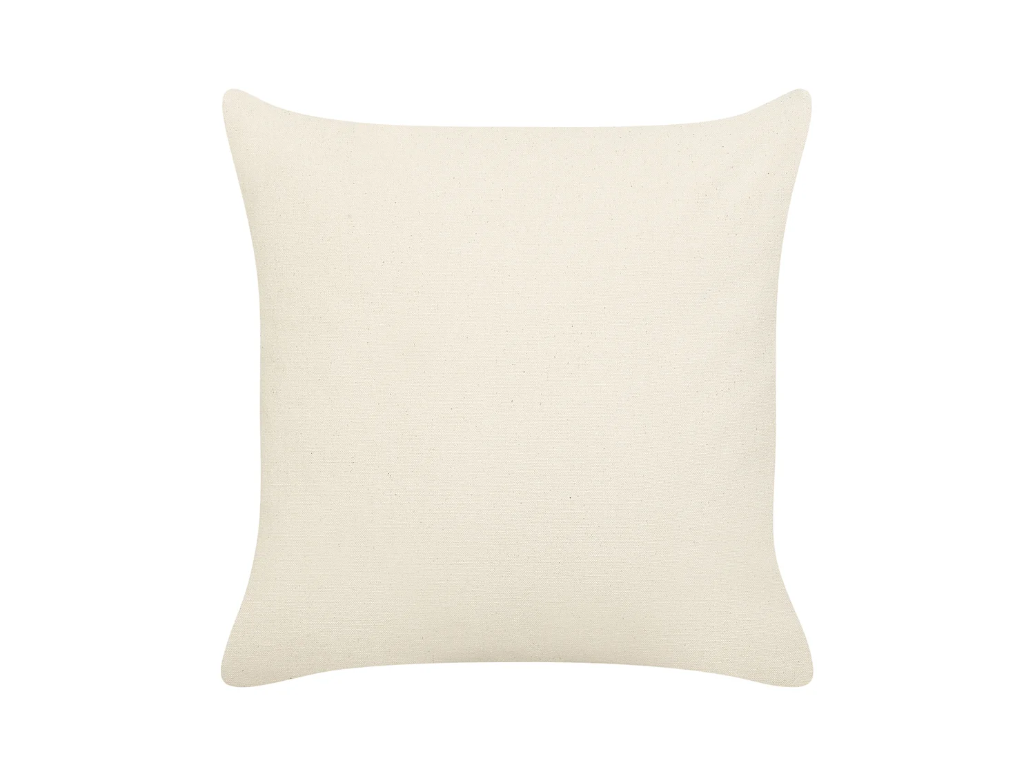 Dekokissen 2er Set SUGARPLUM Baumwolle 45 x 45 cm Hellbeige Weihnachtsmotiv