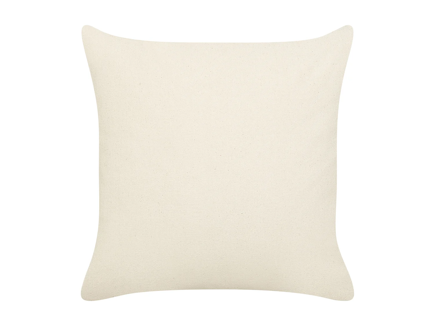 Set di 2 cuscini SUGARPLUM Cotone 45 x 45 cm Beige chiaro Modello natalizio