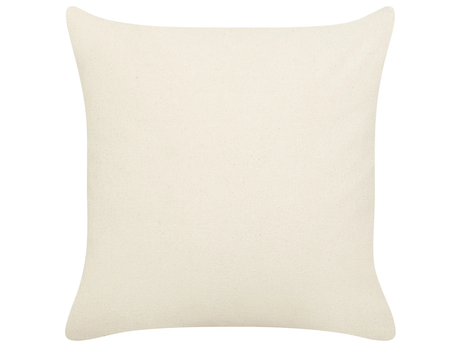Set di 2 cuscini SUGARPLUM Cotone 45 x 45 cm Beige chiaro Modello natalizio