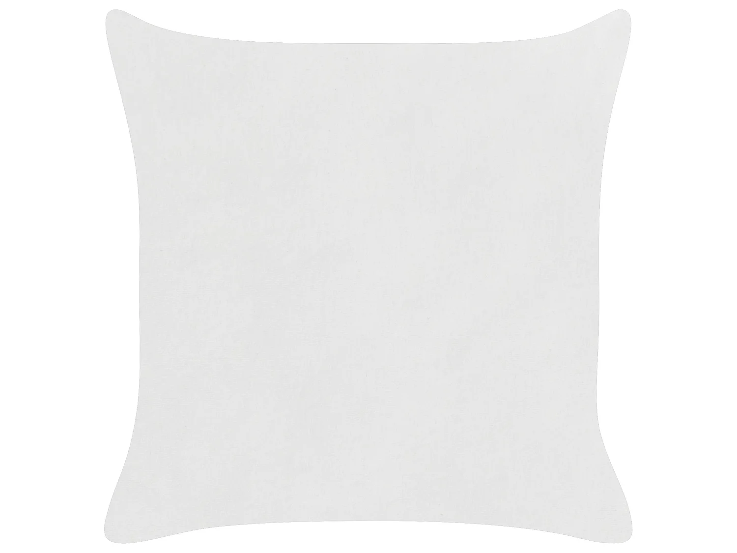 Lot de 2 coussins décoratifs PIZZELLE Coton 45 x 45 cm Blanc cassé Motif de Noël