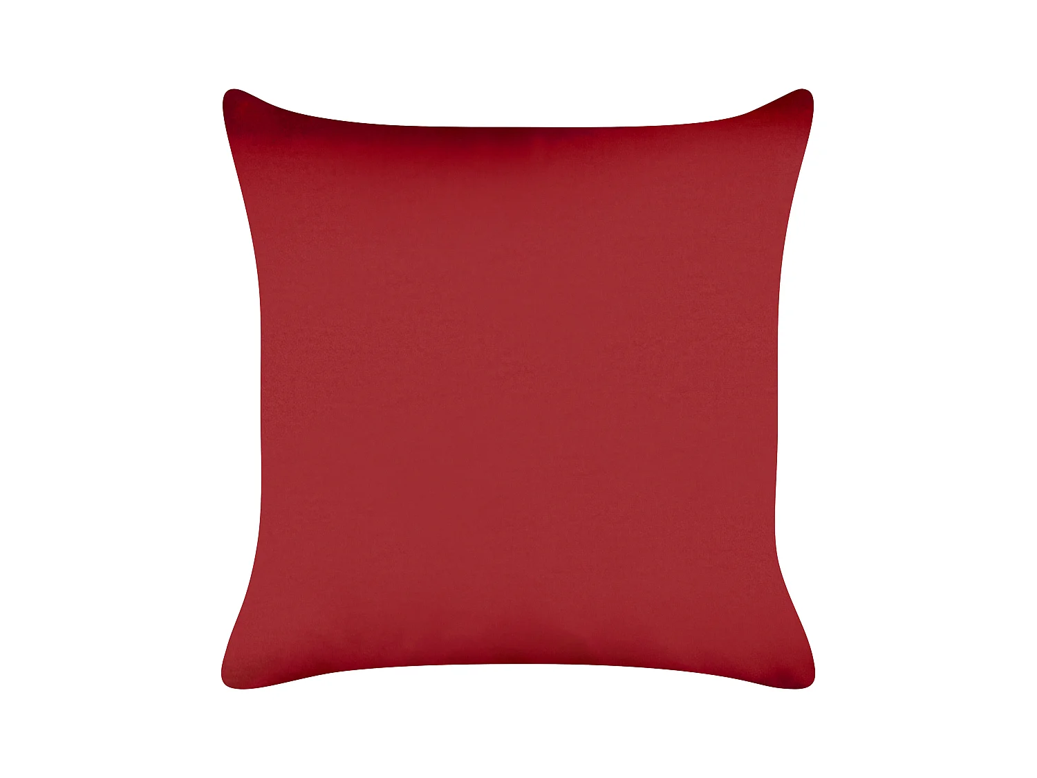 Dekokissen 2er Set Samt rot mit Weihnachtsmotiv Geschenk-Optik 45x45 cm Gumdrop