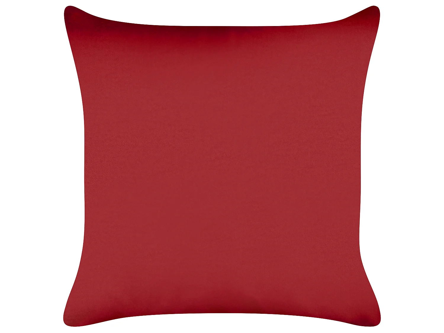 Set van 2 decoratieve kussens GUMDROP Fluweel 45 x 45 cm Rood Kerst patroon