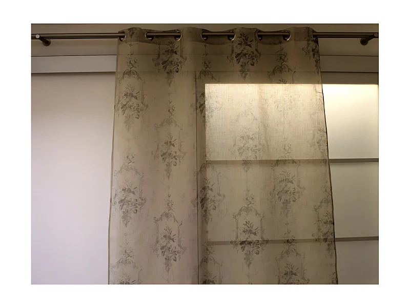 Rideau lin à oeillets 140x260 cm 2RID6