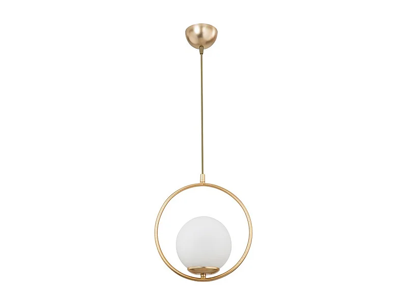 suspension luminaire plafonnier  ε27 doré d26x75cm