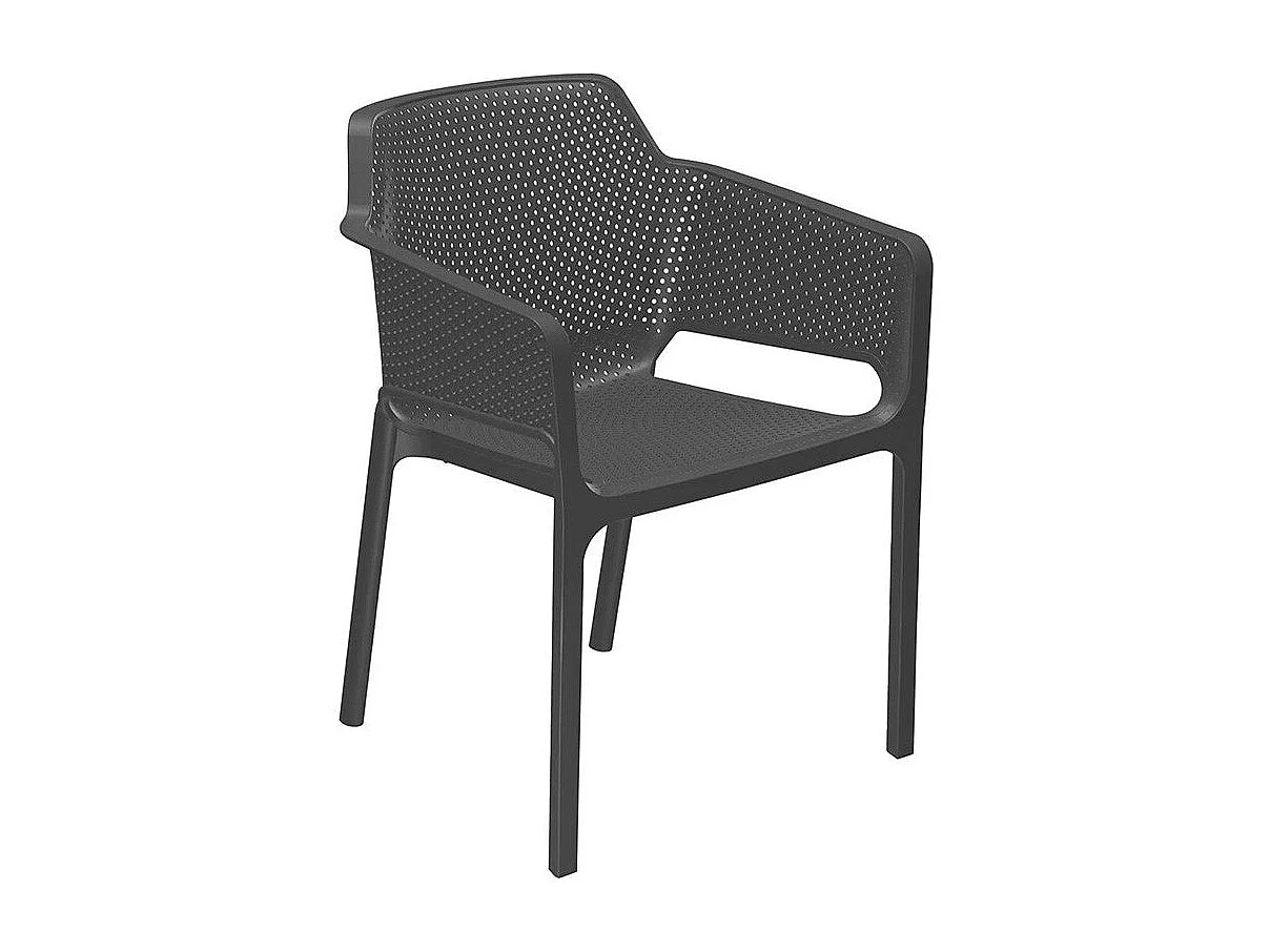 Chaise Fauteuil de jardin  couleur anthracite