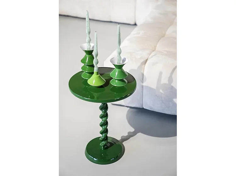 Kaarsenhouder Yack - Groen - Set van 2