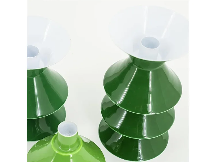 Kaarsenhouder Yack - Groen - Set van 2