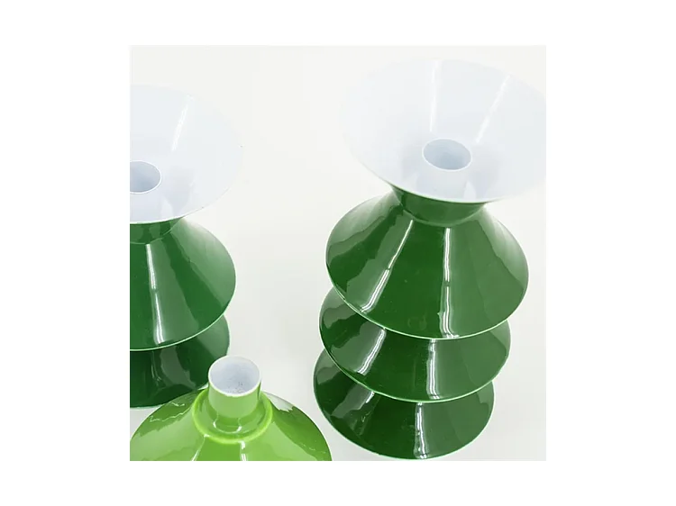 Bougeoir Yack - Vert - Lot de 2