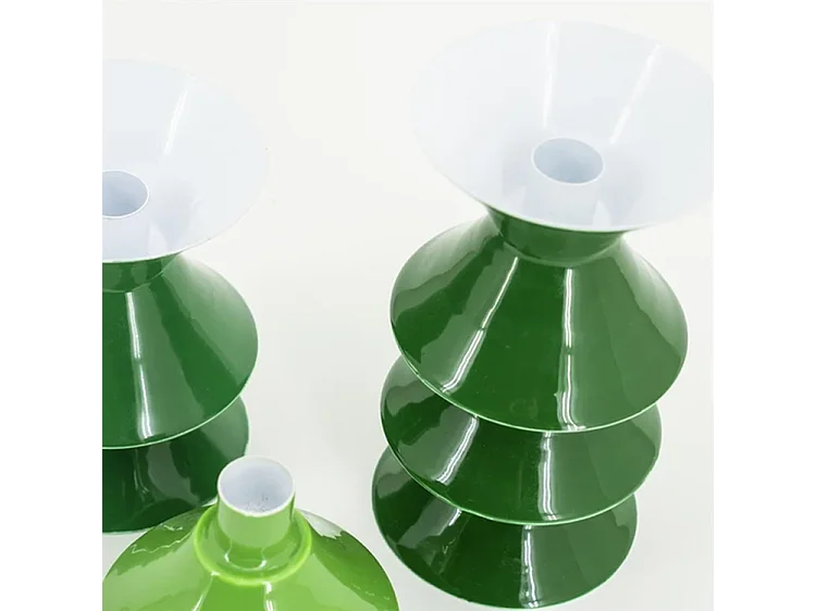 Kaarsenhouder Yack - Groen - Set van 2