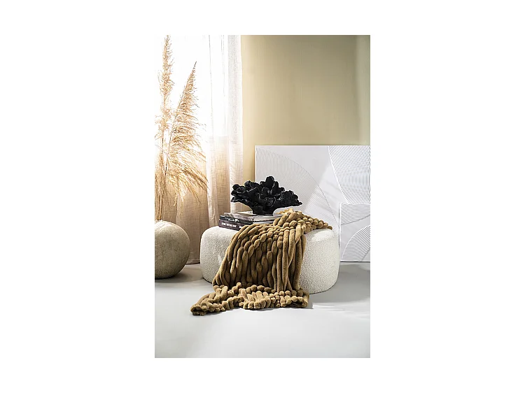 Décoration murale Furnilux - Blanc 45x45 cm - Tazi petit