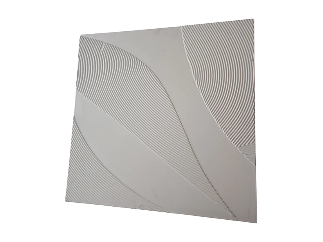 Wanddecoratie Furnilux - Wit 45x45 cm - Tazi Design