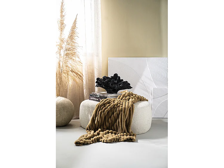 Décoration murale Furnilux - Blanc 45x45 cm - Tazi petit