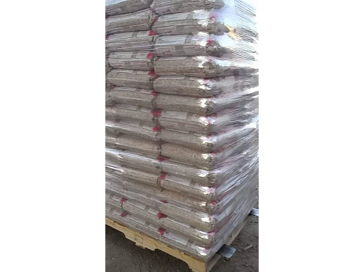 Granulés de bois Hermann - 6mm 450KG - Bois de pin Classe A1