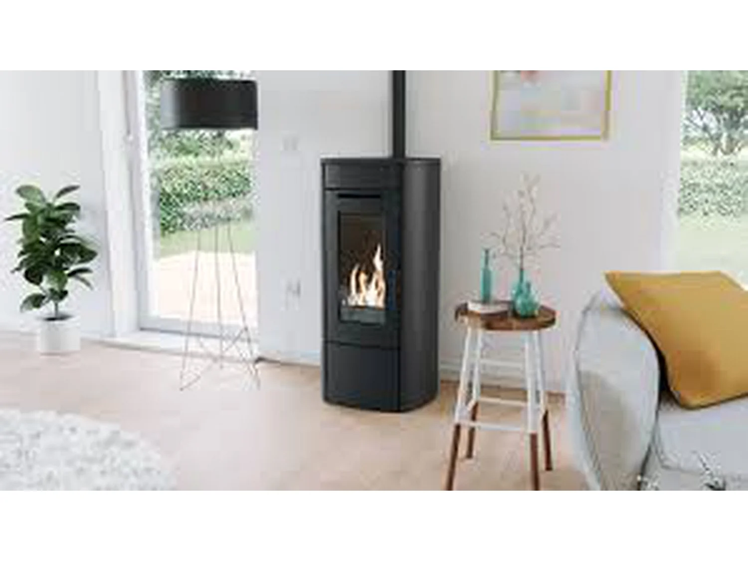 Granulés de bois Hermann - 6mm 450KG - Bois de pin Classe A1