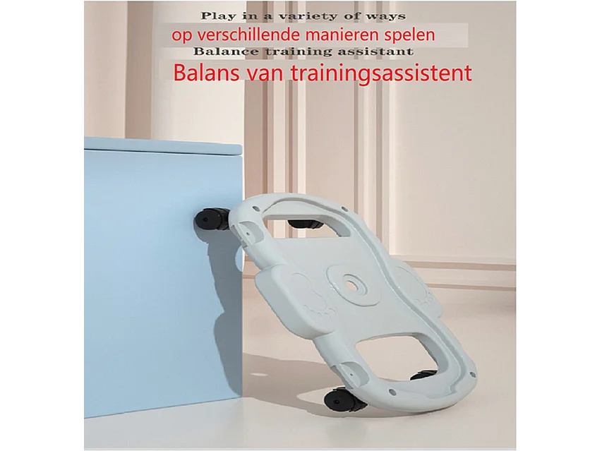 Loopwagen BabyGo - Grijs - Schommelwagen en Loopstoeltje 4 in 1