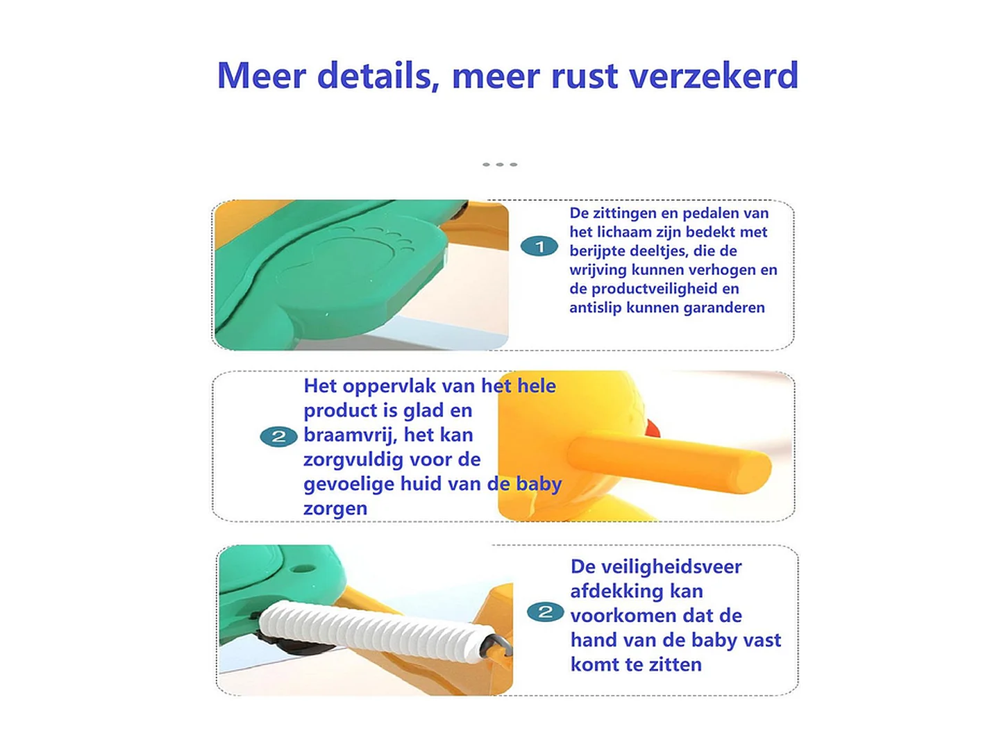 Poussette BabySteps - Jaune - 4 en 1 Berceuse et Poussette