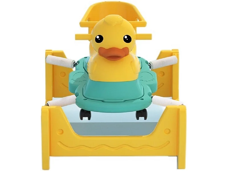 Poussette BabySteps - Jaune - 4 en 1 Berceuse et Poussette