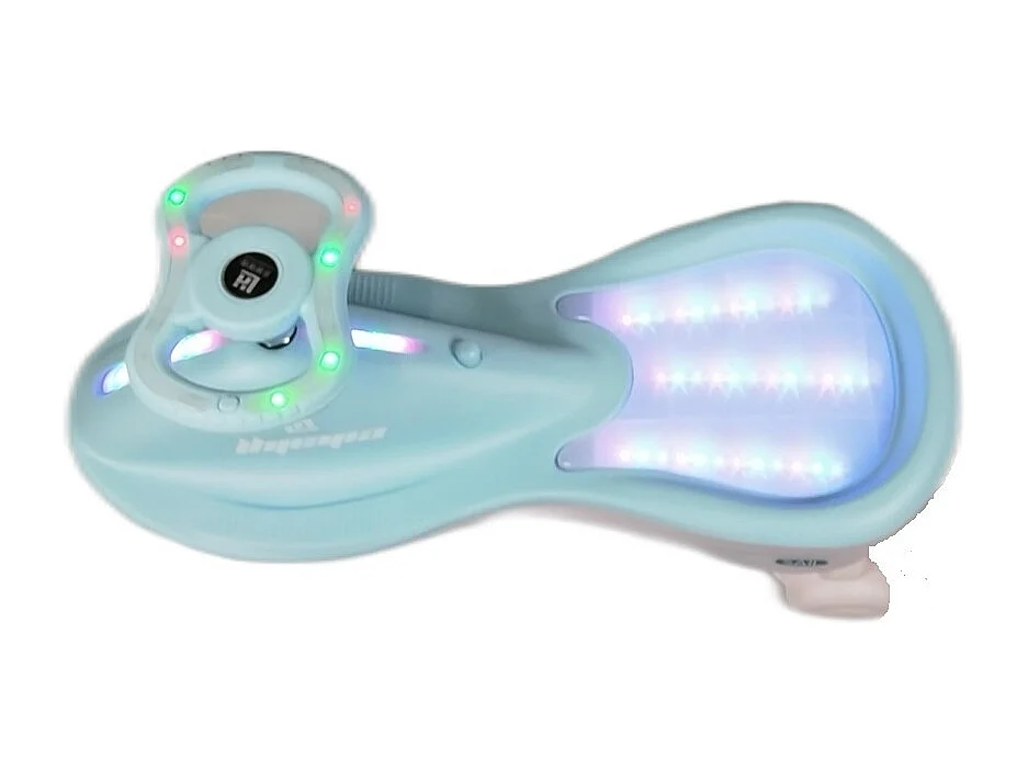 Déambulateur Voiture de promenade - Vert foncé - Volant réglable 360°