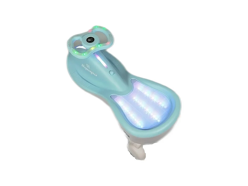 Déambulateur Voiture de promenade - Vert foncé - Volant réglable 360°