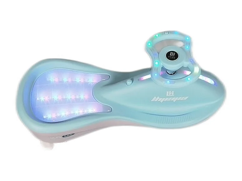 Déambulateur Voiture de promenade - Vert foncé - Volant réglable 360°