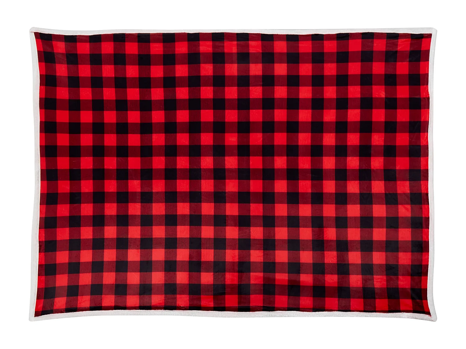 Koc LIQUORICE 150 x 200 cm Czerwony