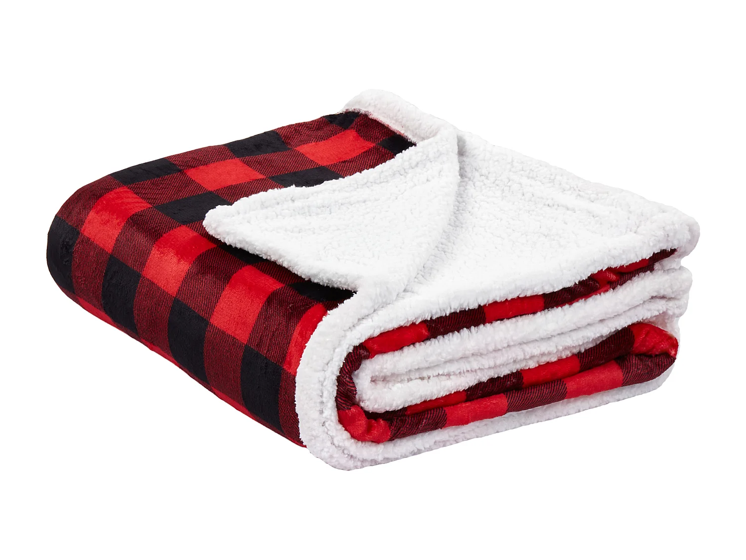 Coperta LIQUORICE 150 x 200 cm Rosso