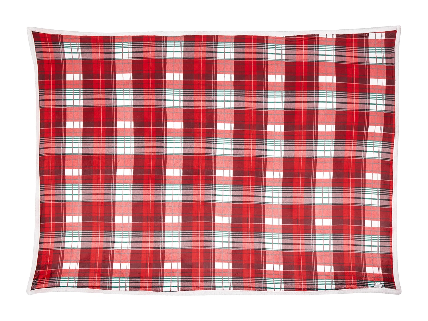 Plaid FUDGE 150 x 200 cm Rood